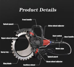 New Electric Stone Wall Cutter Saw Concrete Ring Saw Concrete Cutting Machines