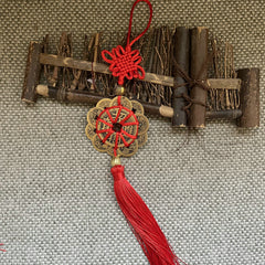 2025 Feng Shui Plum Blossom Ten Emperors Copper Coin Pendant, Transshipment, Lucky, Perfect, Copper Coin String Dharma Home Ornament