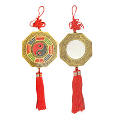 Yin and Yang Gossip Mirror, Feng Shui pendant that makes your destiny better, car, home, marriage...