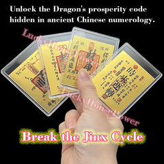 2025 Luck Cards Lucky Charm Phone Stickers Phone Case Energy-Aligning Phone Set