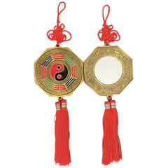 Yin and Yang Gossip Mirror, Feng Shui pendant that makes your destiny better, car, home, marriage...