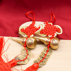 Pure copper coins for safety, health protection, family and friends, Feng Shui, and pure copper pendants