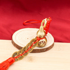 Pure copper coins for safety, health protection, family and friends, Feng Shui, and pure copper pendants