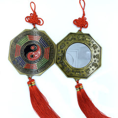 Yin and Yang Gossip Mirror, Feng Shui pendant that makes your destiny better, car, home, marriage...