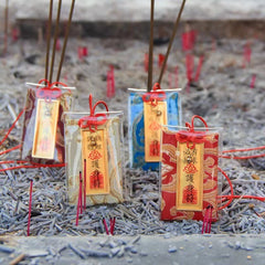 Driving Safety Talisman All the Way Safe and Secure New Lucky Bag Car Pendant Safety Talisman Putuo Mountain Scenic Area Wishing Incense Bag