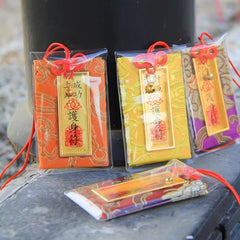 Driving Safety Talisman All the Way Safe and Secure New Lucky Bag Car Pendant Safety Talisman Putuo Mountain Scenic Area Wishing Incense Bag