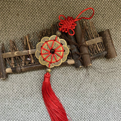 2025 Feng Shui Plum Blossom Ten Emperors Copper Coin Pendant, Transshipment, Lucky, Perfect, Copper Coin String Dharma Home Ornament