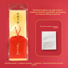 2025 Driving Safety Talisman, Safe Road, Taoist Guard, Nine Character Mantra, Fragrant Bag, Fragrant Bag